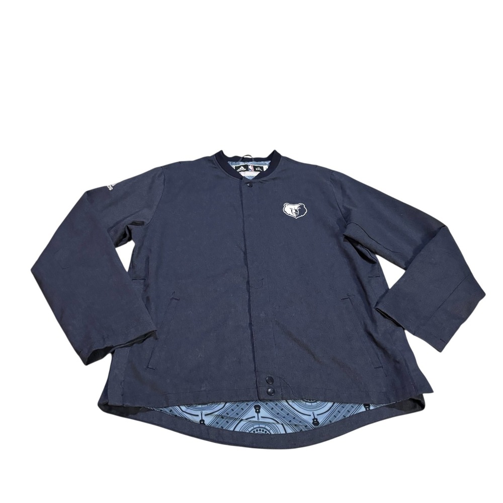 Adidas NBA Memphis‎ Grizzlies Jacket 2XL Mens Authentic Warmup Performance
